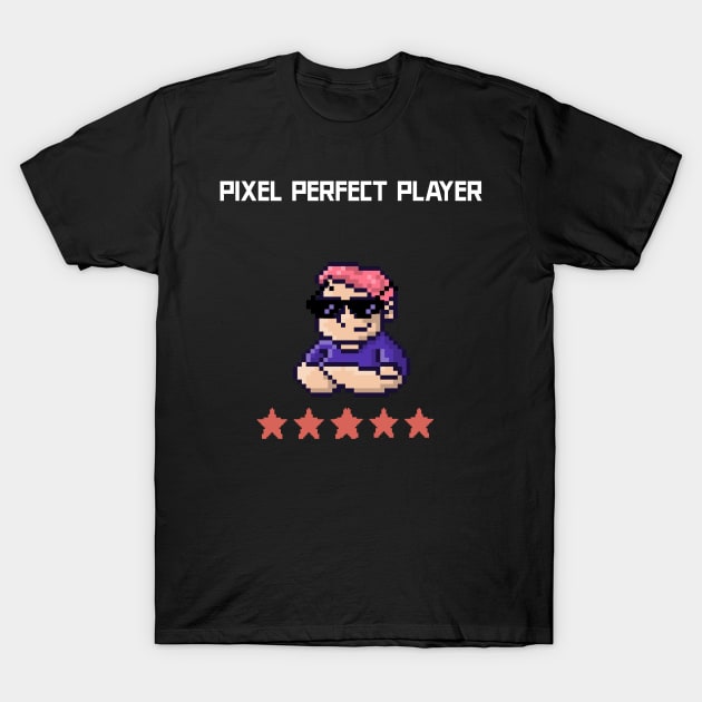 Pixel Perfect Player T-Shirt by Gamer Clothes